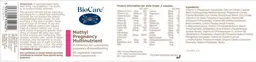 Label for Methyl Pregnancy Multinutrient