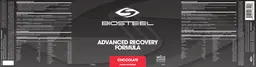 Label for Advanced Recovery Formula Chocolate