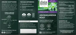 Label for Ashwagandha Root