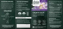 Label for Calm A.S.A.P