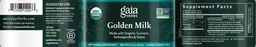 Label for Golden Milk