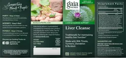 Label for Liver Cleanse
