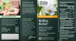 Label for Reflux Relief