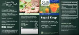 Label for Sound Sleep