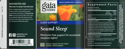Label for Sound Sleep