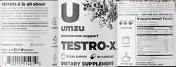 Label for Testro-X