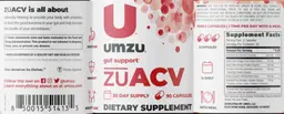 Label for zuACV