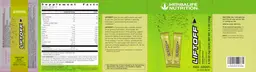 Label for Liftoff Lemon-Lime Blast