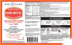 Geri-Mucil Orange Flavor