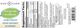 Label for Glucosamine & Chondroitin