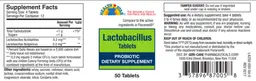Label for Lactobacillus Tablets