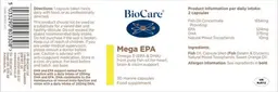 Label for Mega EPA