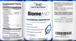 Label for BiomeMD for Women