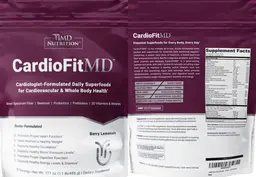 Label for CardioFitMD Berry Lemonade