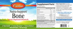 Label for Nutra-Support Bone