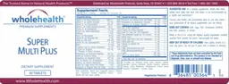 Label for Super Multi Plus