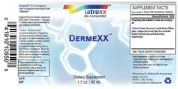 Label for DermeXX