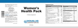 Label for Women's Health Pack