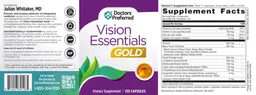 Label for Vision Essentials Gold