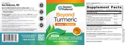 Label for Beyond Turmeric