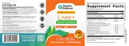Label for Liver+ Revive & Restore
