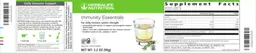 Label for Immunity Essentials