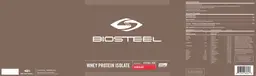 Label for Whey Protein Isolate Chocolate