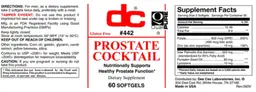 Label for Prostate Cocktail