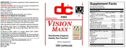 Label for Vision Maxx