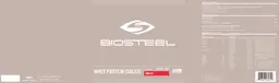 Label for Whey Protein Isolate Vanilla