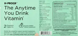 Label for H-Proof Black Cherry