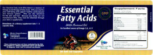 Essential Fatty Acids With Flaxseed Oil