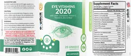 Label for Eye Vitamins 2020