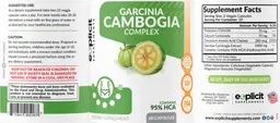Label for Garcinia Cambogia Complex