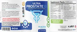 Label for Ultra Prostate 30
