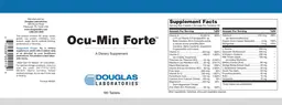 Label for Ocu-Min Forte