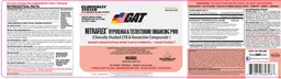 Label for Nitraflex Hyperemia & Testosterone Enhancing Pwd Original Watermelon