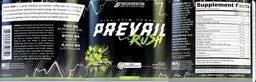Label for Prevail Rush Cotton Candy Grape