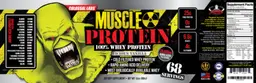 Label for Muscle Protein Vicious Vanilla