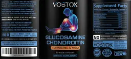 Label for Glucosamine Chondroitin