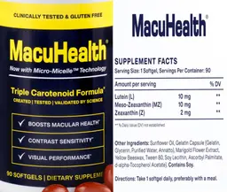 Label for MacuHealth