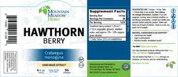 Label for Hawthorn Berry