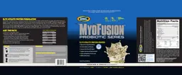 Label for MyoFusion Probiotic Series Cookies & Cream