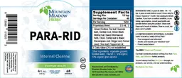 Label for Para-Rid