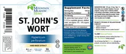 Label for St. John's Wort