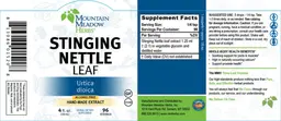 Label for Stinging Nettle