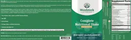 Label for Complete Nutritional Shake Vanilla Delight Sugar - & Stevia - Free