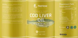 Label for Cod Liver Oil 1200 mg