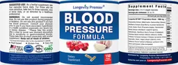 Label for Blood Pressure Formula