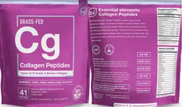 Label for Collagen Peptides Unflavored
